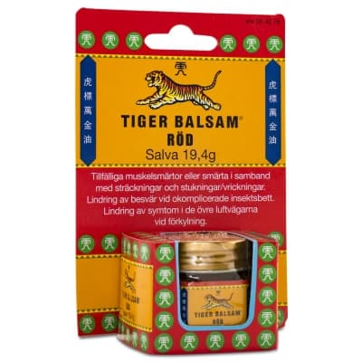 Tiger Balsam Röd – Populäraste valet – liniment mot värk bäst i test 2026