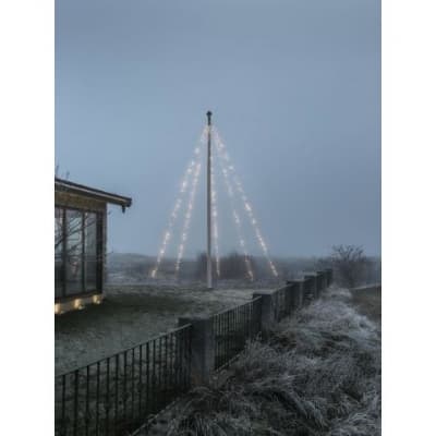 Flaggstångsslinga Amberfärgade Led – Toppklassval – ljusslinga för flaggstång bäst i test 2026