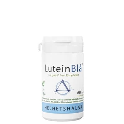 Helhetshälsa Luteinblå 60 Kapslar – Optimal sammansättning – lutein bäst i test 2026