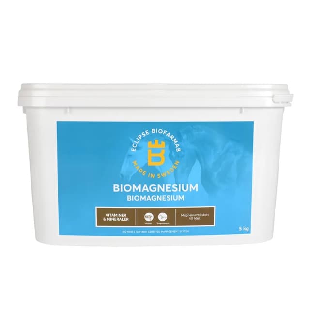 Eclipse Biofarmab Biomagnesium 5 kg – Bäst i test – magnesium för häst bäst i test 2026