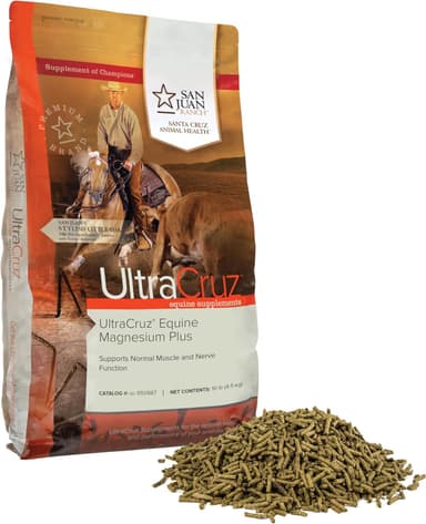 UltraCruz® Equine Magnesium Plus hälsotillskott för hästar, 10 pund (4,5 kg)