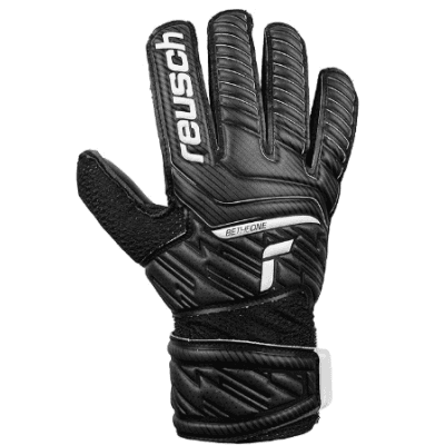 Reusch Unisex Attrakt Solid Junior Black – Barnens favorit – målvaktshandskar bäst i test 2026