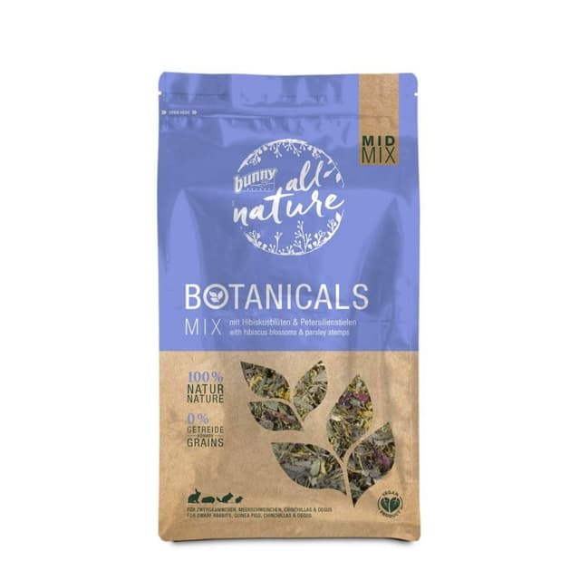 Bunny Nature Botanicals Mix Hibiskus Persilja 150 G – Toppklassval – marsvinsgodis bäst i test 2026