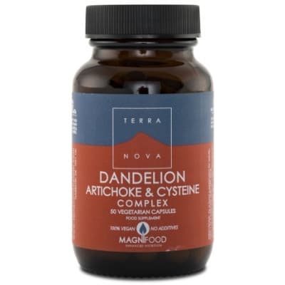 Terranova Dandelion, Artichoke & Cystein Complex – Toppkombination – maskrostabletter bäst i test 2026