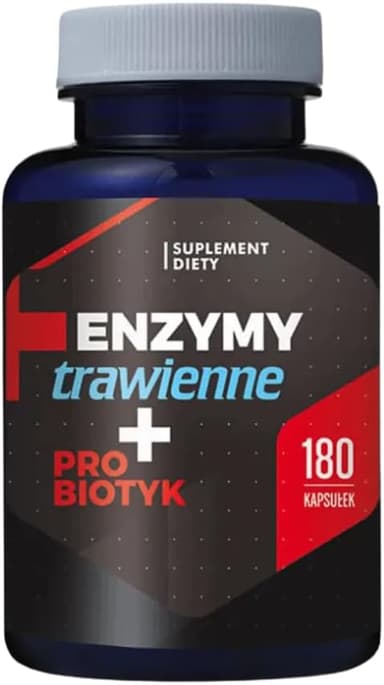 Matsmältningsenzymer + probiotiska Hepatica 180 kapslar