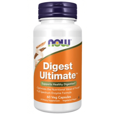Now Foods Digest Ultimate Matsmältningsenzym – Veganskt toppval – matsmältningsenzymer bäst i test 2026