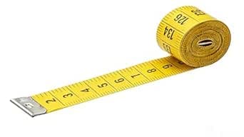 WINTAPE Skräddarmåttband/måttband kropp/måttband kroppsmätning/kroppsmätband, 150 cm måttband (gul) – Bäst i test – måttband bäst i test 2026