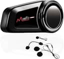 MaxTo Motorcykelhjälm Headset, M2 1000M 6-vägs Bluetooth Intercom, Motorcykelhjälm Communication System Kit, 2-6 Driver Pairing, BT5.0/FM Radio/Vattentät/Siri/Universal Parning av andra märken Headset