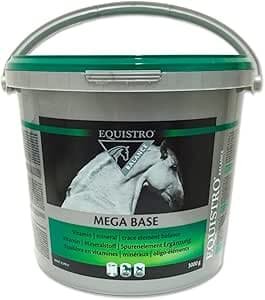 EQUISTRO® Mega Base | Tilläggsfoder för hästar | Högkvalitativt mineralfoder för att stödja uttaget av näringsämnen | 3 kg – Bäst i test – mineralsten häst bäst i test 2026