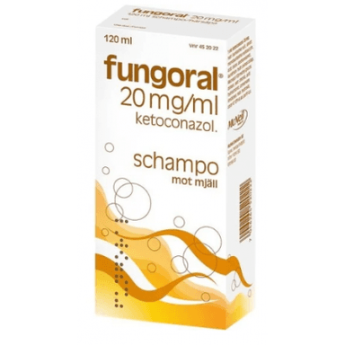 Fungoral, Schampo 20 Mg/ml 120 Ml