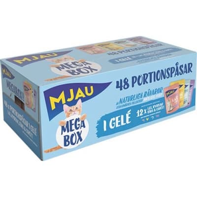 Megabox Kött & Fisk I Gelé Kattfoder – Bäst i test – mjau kattmat bäst i test 2026