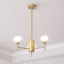 Molekylampa kreativ magisk bönlampa guld Sputnik ljuskrona industriell vintage pendellampa för sovrum och vardagsrum, svart färg hushållskranar