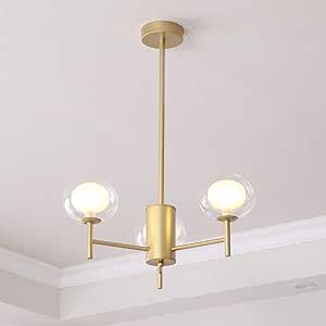 Molekylampa kreativ magisk bönlampa guld Sputnik ljuskrona industriell vintage pendellampa för sovrum och vardagsrum, svart färg hushållskranar – Bäst i test – molekyllampa bäst i test 2026