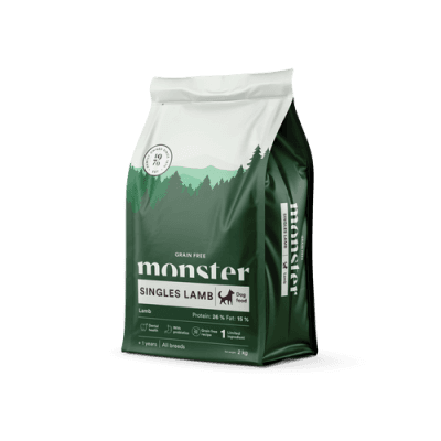 Dog Grain Free Singles Lamb All Breed – Enkelt proteinval – mönster hundfoder bäst i test 2026