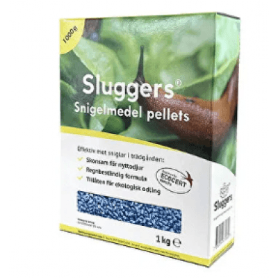 Sluggers® Snigelmedel 1kg – Toppval premium – mördarsnigel bekämpning bäst i test 2026