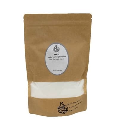 Powerfruits Msm Pulver 500 G – Flexibel dosering – msm-pulver bäst i test 2026