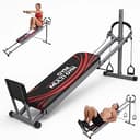 GYMFORM Multigym - komplett och vikbar fitnessenhet för att stärka hela kroppen, 100+ övningar, för hemmet, totalt gym