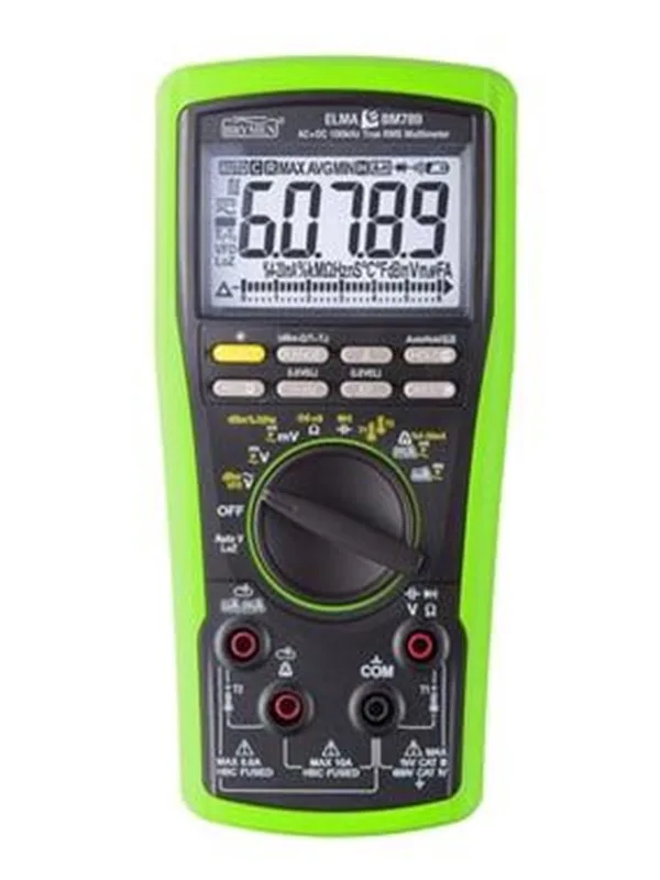 Elma BM 789 TRMS – Bästa avancerade – multimeter bäst i test 2026