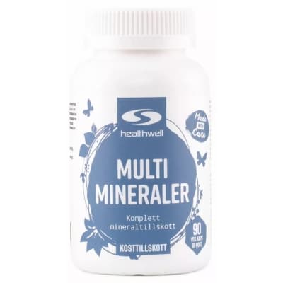 Healthwell Multimineraler – Bäst i test – multimineraler bäst i test 2026