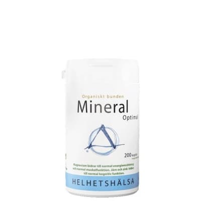 Helhetshälsa Mineraloptimal 200 Kapslar – Toppklassval – multimineraler bäst i test 2026