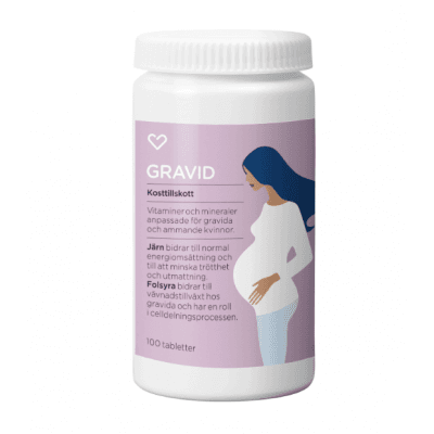 Hjärtats Multivitamin Gravid Tablett 100st – Budgetalternativ – multivitamin gravid bäst i test 2026