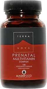 TERRANOVA Prenatal multivitaminkomplex – kapsel, 100 vegicaps – Bäst i test – multivitamin gravid bäst i test 2026