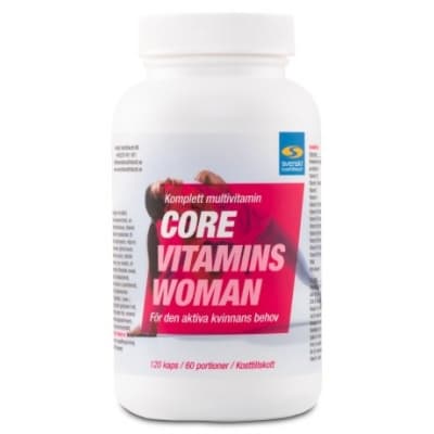 Core Vitamins Woman – Topputval dam – multivitamin sport bäst i test 2026
