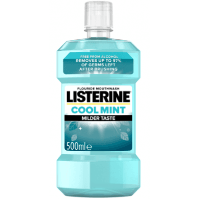 Listerine Cool Mint 500 Ml – Prisvärd budget – munskölj bäst i test 2026