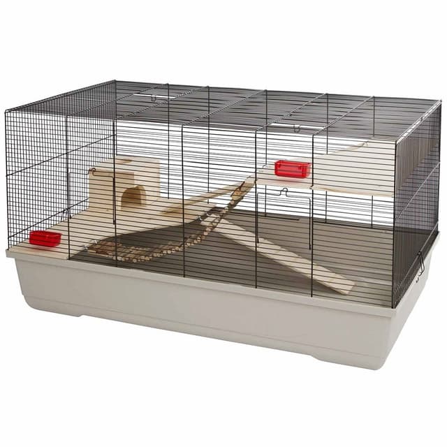 Kerbl Hamsterbur Inomhus 100 X 53 X 55 Cm – Högsta kvalitet – musbur bäst i test 2026