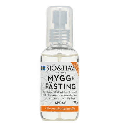 Sjö&hav Mygg + Fästing Spray 75 Ml. – Toppklassval – myggmedel bäst i test 2026