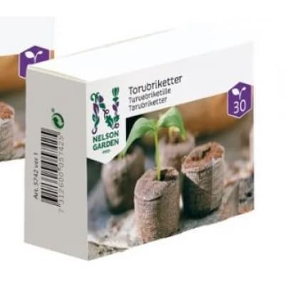 Torvbrikett Nelson Garden, 30-pack – Bäst i test – odlingsbriketter bäst i test 2026
