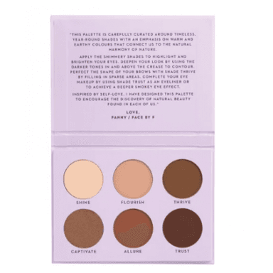 Lumene X Face By F Eyeshadow Palette
