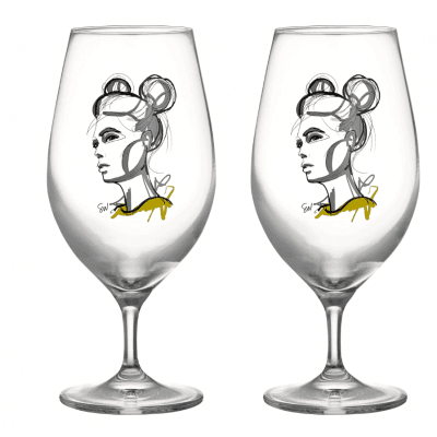 Sara Woodrow För Kosta Boda All About You – Stiligaste formen – ölglas bäst i test 2026