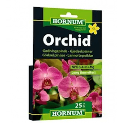 Hornum Näringspinnar Till Orkidé 25st – Långverkande val – orkidénäring bäst i test 2026