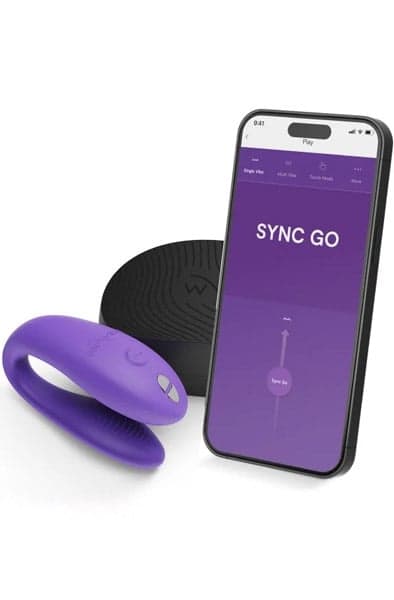 We-vibe Sync Go Purple – Bästa för intensiva vibrationer – parvibrator bäst i test 2026