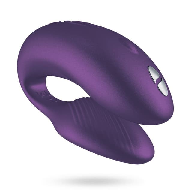 Chorus Purple - Parvibrator Med Tryckänslig Fjärrkontroll – Bästa kompakta – parvibrator bäst i test 2026