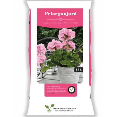Pelargonjord, 18 L – Pelargonjordsval – pelargonnäring bäst i test 2026