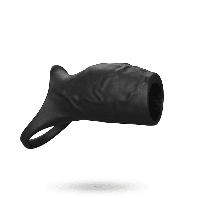 Vibrating Open Cock Sleeve Black – Bästa uppladdningsbara – penisöverdrag bäst i test 2026
