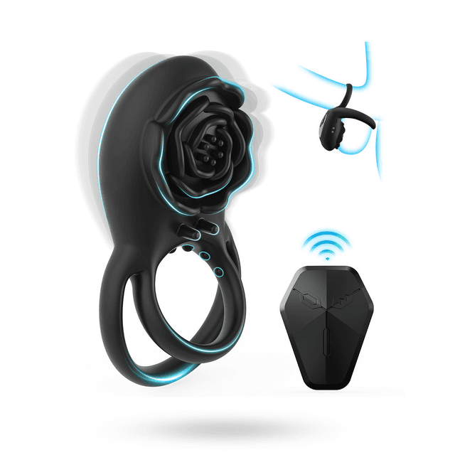 Black Vibrating Cockring With Remote Control – Bästa premiumkänsla – penisring bäst i test 2026