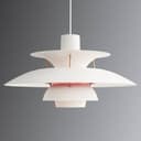 Louis Poulsen Ph 5 Designpendellampa Röd