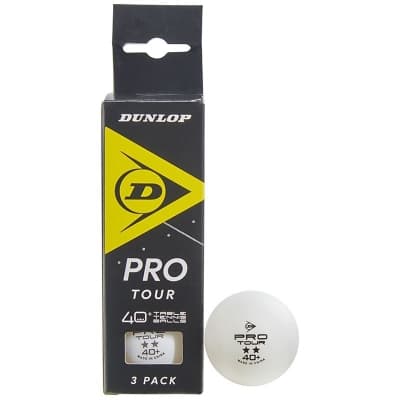 Dunlop 40+ Pro Tour – Topprankad tävling – pingisbollar bäst i test 2026