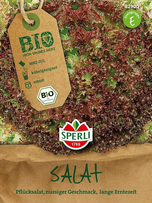 82900 Sperli Premium Ekologiska Lollo Rosso frön | Salladsfrön Bio | Ekologiska plocksallad frön | Plocksallad frön | Bio | Salladsfrön – Bäst i test – plocksallad bäst i test 2026