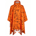 Seelandtaxus Kamouflagemönstrad Regnponcho