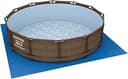 Bestway 4 m markskyddsduk för pooler ovan mark och spa för badkar, 3,96 m x 3,96 m