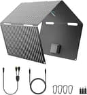 Ecosonique 60 W bärbar solmodul, vikbar och kompakt, ETFE 23% effektivitet, USB-C PD3.0 och USB-A QC3.0 snabbladdning, 18 V DC-utgång, för powerstation, camping, nödsituationer, off-Grid