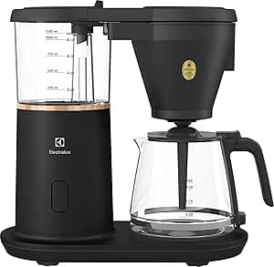 Electrolux Kaffebryggare Explore 7 E7CM1-2GB, Upplev Smaken av riktigt bra bryggkaffe, Automatisk pour over-teknologi, Kaffemaskin som brygger aromrikt kaffe, 6 min bryggtid, 1600 W, Granite Black – Bäst i test – pour-over kaffebryggare bäst i test 2026