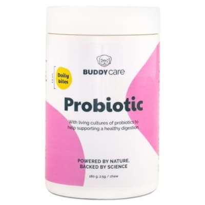 Buddycare Probiotic – Renast innehåll – probiotika för djur bäst i test 2026