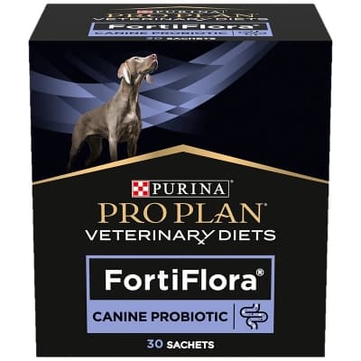 Purina Veterinary Diets Fortiflora Canine Portionspåse 30 X 1 G – Mest effektiv vid diarré – probiotika för djur bäst i test 2026