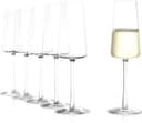 Stölzle Lausitz Champagneglas Power 6-Set, 240ml – Eleganta Kristallglas för Prosecco & Mousserande Vin – Hög Kvalitet från Tyskland – Tål Maskindisk & Stötsäkert