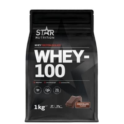 Whey-100 Vassleprotein 1 Kg – Toppklassval – proteinpulver för viktminskning bäst i test 2026